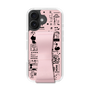 スリムプロテクションケース - STAND & RING RIBBON Sakura Pink［ 内藤ルネ - RUNE Girl Retro & Modern - Pink ］