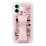 スリムプロテクションケース - STAND & RING RIBBON Sakura Pink［ 内藤ルネ - RUNE Girl Retro & Modern - Pink ］