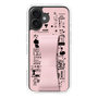 スリムプロテクションケース - STAND & RING RIBBON Sakura Pink［ 内藤ルネ - RUNE Girl Retro & Modern - Pink ］