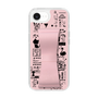 スリムプロテクションケース - STAND & RING RIBBON Sakura Pink［ 内藤ルネ - RUNE Girl Retro & Modern - Pink ］