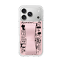 スリムプロテクションケース - STAND & RING RIBBON Sakura Pink［ 内藤ルネ - RUNE Girl Retro & Modern - Pink ］
