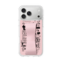 スリムプロテクションケース - STAND & RING RIBBON Sakura Pink［ 内藤ルネ - RUNE Girl Retro & Modern - Pink ］