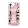 スリムプロテクションケース - STAND & RING RIBBON Sakura Pink［ 内藤ルネ - RUNE Girl Retro & Modern - Pink ］