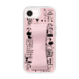 スリムプロテクションケース - STAND & RING RIBBON Sakura Pink［ 内藤ルネ - RUNE Girl Retro & Modern - Pink ］