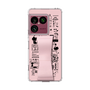 スリムプロテクションケース - STAND & RING RIBBON Sakura Pink［ 内藤ルネ - RUNE Girl Retro & Modern - Pink ］