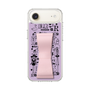 スリムプロテクションケース - STAND & RING RIBBON Sakura Pink［ 内藤ルネ - RUNE Girl Retro & Modern - Purple ］