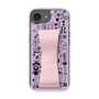 スリムプロテクションケース - STAND & RING RIBBON Sakura Pink［ 内藤ルネ - RUNE Girl Retro & Modern - Purple ］