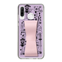 スリムプロテクションケース - STAND & RING RIBBON Sakura Pink［ 内藤ルネ - RUNE Girl Retro & Modern - Purple ］