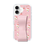 スリムプロテクションケース - STAND & RING RIBBON Sakura Pink［ ハローキティ - リボン - ガーリーフラワー ］