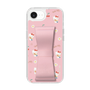 スリムプロテクションケース - STAND & RING RIBBON Sakura Pink［ ハローキティ - リボン - ガーリーフラワー ］