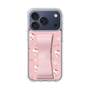 スリムプロテクションケース - STAND & RING RIBBON Sakura Pink［ ハローキティ - リボン - ガーリーフラワー ］