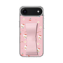 スリムプロテクションケース - STAND & RING RIBBON Sakura Pink［ ハローキティ - リボン - ガーリーフラワー ］