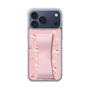 スリムプロテクションケース - STAND & RING RIBBON Sakura Pink［ ハローキティ - リボン - ガーリーフラワー ］