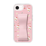 スリムプロテクションケース - STAND & RING RIBBON Sakura Pink［ ハローキティ - リボン - ガーリーフラワー ］