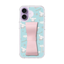 スリムプロテクションケース - STAND & RING RIBBON Sakura Pink［ シナモロール - リボン - ガーリーフラワー ］