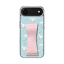 スリムプロテクションケース - STAND & RING RIBBON Sakura Pink［ シナモロール - リボン - ガーリーフラワー ］