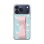 スリムプロテクションケース - STAND & RING RIBBON Sakura Pink［ シナモロール - リボン - ガーリーフラワー ］