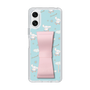 スリムプロテクションケース - STAND & RING RIBBON Sakura Pink［ シナモロール - リボン - ガーリーフラワー ］