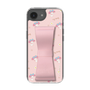 スリムプロテクションケース - STAND & RING RIBBON Sakura Pink［ マイメロディ - リボン - ガーリーフラワー ］