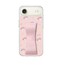 スリムプロテクションケース - STAND & RING RIBBON Sakura Pink［ マイメロディ - リボン - ガーリーフラワー ］