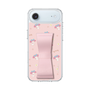 スリムプロテクションケース - STAND & RING RIBBON Sakura Pink［ マイメロディ - リボン - ガーリーフラワー ］