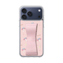 スリムプロテクションケース - STAND & RING RIBBON Sakura Pink［ マイメロディ - リボン - ガーリーフラワー ］