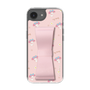 スリムプロテクションケース - STAND & RING RIBBON Sakura Pink［ マイメロディ - リボン - ガーリーフラワー ］