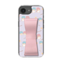 スリムプロテクションケース - STAND & RING RIBBON Sakura Pink［ リトルツインスターズ - リボン - ガーリーフラワー ］
