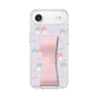 スリムプロテクションケース - STAND & RING RIBBON Sakura Pink［ リトルツインスターズ - リボン - ガーリーフラワー ］