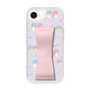 スリムプロテクションケース - STAND & RING RIBBON Sakura Pink［ リトルツインスターズ - リボン - ガーリーフラワー ］