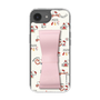 スリムプロテクションケース - STAND & RING RIBBON Sakura Pink［ ハローキティ - リボン - 素敵な毎日 ］