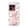 スリムプロテクションケース - STAND & RING RIBBON Sakura Pink［ ハローキティ - リボン - 素敵な毎日 ］