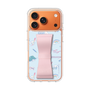スリムプロテクションケース - STAND & RING RIBBON Sakura Pink［ シナモロール - リボン - スタディ ］