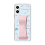 スリムプロテクションケース - STAND & RING RIBBON Sakura Pink［ シナモロール - リボン - スタディ ］
