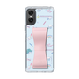 スリムプロテクションケース - STAND & RING RIBBON Sakura Pink［ シナモロール - リボン - スタディ ］