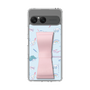 スリムプロテクションケース - STAND & RING RIBBON Sakura Pink［ シナモロール - リボン - スタディ ］