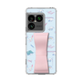 スリムプロテクションケース - STAND & RING RIBBON Sakura Pink［ シナモロール - リボン - スタディ ］