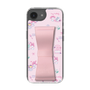 スリムプロテクションケース - STAND & RING RIBBON Sakura Pink［ マイメロディ - リボン - カフェ ］