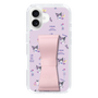 スリムプロテクションケース - STAND & RING RIBBON Sakura Pink［ クロミ - リボン - スタイリッシュ ］