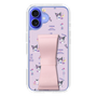 スリムプロテクションケース - STAND & RING RIBBON Sakura Pink［ クロミ - リボン - スタイリッシュ ］