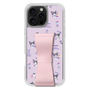 スリムプロテクションケース - STAND & RING RIBBON Sakura Pink［ クロミ - リボン - スタイリッシュ ］