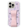 スリムプロテクションケース - STAND & RING RIBBON Sakura Pink［ クロミ - リボン - スタイリッシュ ］