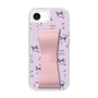 スリムプロテクションケース - STAND & RING RIBBON Sakura Pink［ クロミ - リボン - スタイリッシュ ］