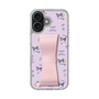 スリムプロテクションケース - STAND & RING RIBBON Sakura Pink［ クロミ - リボン - スタイリッシュ ］