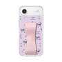 スリムプロテクションケース - STAND & RING RIBBON Sakura Pink［ クロミ - リボン - スタイリッシュ ］