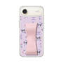 スリムプロテクションケース - STAND & RING RIBBON Sakura Pink［ クロミ - リボン - スタイリッシュ ］