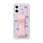 スリムプロテクションケース - STAND & RING RIBBON Sakura Pink［ クロミ - リボン - スタイリッシュ ］