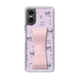 スリムプロテクションケース - STAND & RING RIBBON Sakura Pink［ クロミ - リボン - スタイリッシュ ］