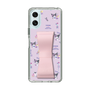 スリムプロテクションケース - STAND & RING RIBBON Sakura Pink［ クロミ - リボン - スタイリッシュ ］