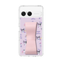 スリムプロテクションケース - STAND & RING RIBBON Sakura Pink［ クロミ - リボン - スタイリッシュ ］